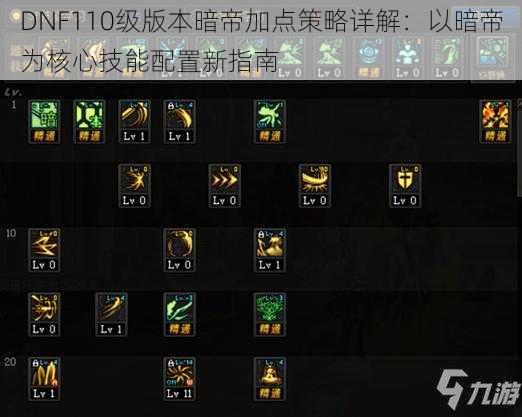 暗帝最新加点，奇幻之旅的探险篇章