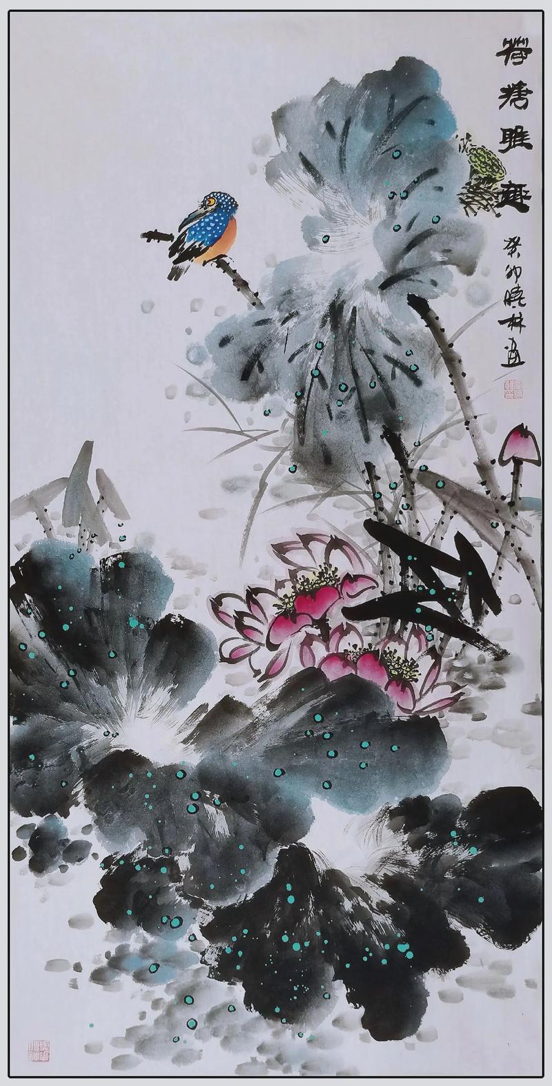 科技荷花灯，点亮生活的未来之光，展现最新荷花作品魅力