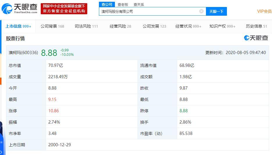 澳柯玛最新动态及观点论述